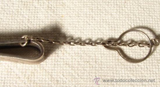 Antig&uuml;edades: PASADOR DE CORBATA EN PLATA DE LEY Y ORO - Foto 3