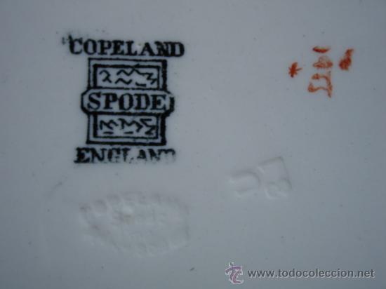 Antig&uuml;edades: SPODE,COPELAND SPODE,1955,21,5 CM,PLATO HONDO - Foto 2