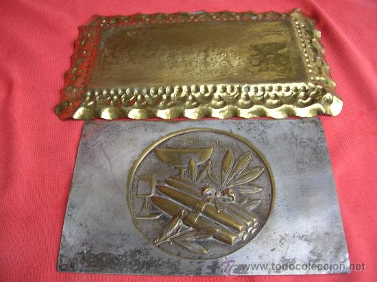 Antig&uuml;edades: Plata y tapa repujadas - Foto 2