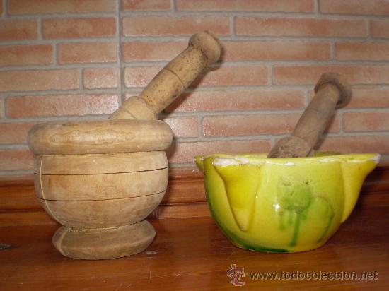 Antig&uuml;edades: 2 ANTIGUOS MORTEROS. - Foto 2