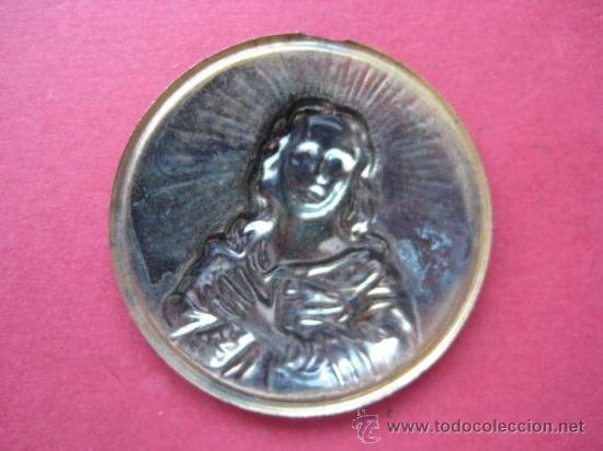 Antig&uuml;edades: CHAPITA DE LA VIRGEN. ENVIO GRATIS&iexcl;&iexcl;&iexcl; - Foto 2