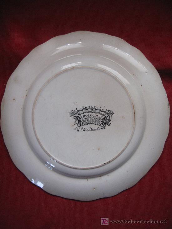 Antig&uuml;edades: BONITO PLATO INGLES NEGRO - Foto 3
