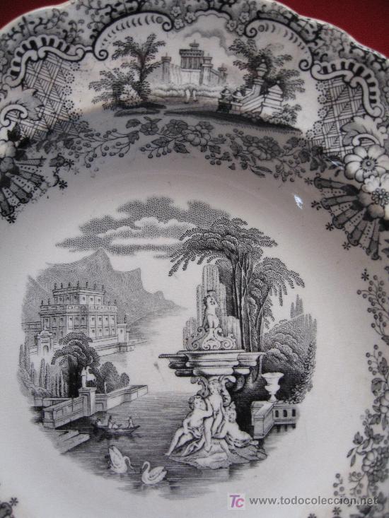 Antig&uuml;edades: BONITO PLATO NEGRO PICMAN - Foto 2