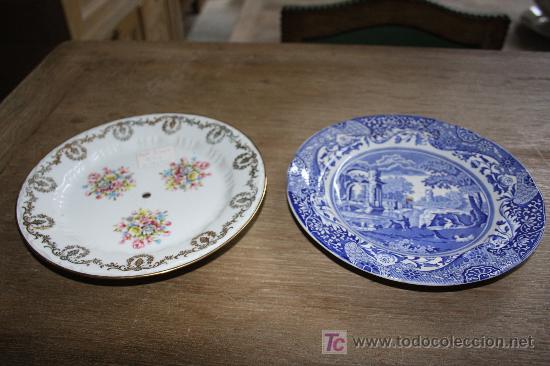 Antig&uuml;edades: PAREJA PLATOS R. 2362 - Foto 1