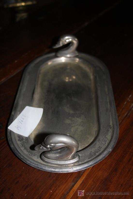 Antig&uuml;edades: BANDEJA PATES R. 1668 - Foto 2
