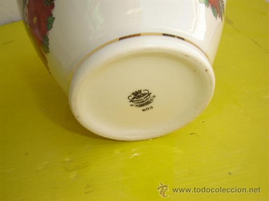 Antig&uuml;edades: jarron porcelana - Foto 2