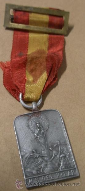 Antig&uuml;edades: Medalla del Pilar - Foto 1