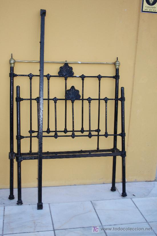 Antig&uuml;edades: CAMA HIERRO Y LATON REF.4080 - Foto 2