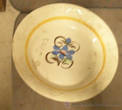 Antig&uuml;edades: Plato de 31 cms de di&aacute;metro - Foto 1