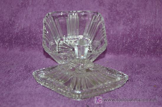 Antig&uuml;edades: BOMBONERA CRISTAL TALLADO - Foto 3