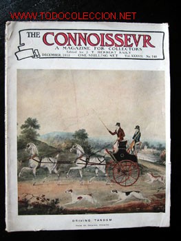 Antig&uuml;edades: THE CONNOISSEUR - A Magazine for Collectors Edited by J. T. HERBERT BAILY. Texto en ingl&eacute;s