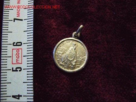 Antig&uuml;edades: Medalla de plata N.S. de Aranzazu - Foto 1