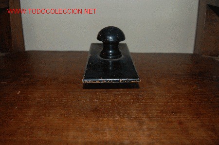 Antig&uuml;edades: secante de madera antiguo - Foto 1