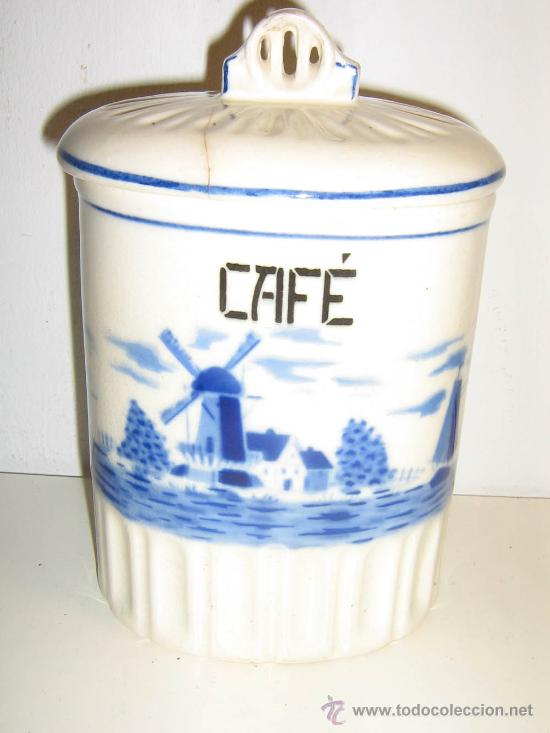 Antig&uuml;edades: BOTE ANTIGUO CERAMICA DE CAFE - Foto 1