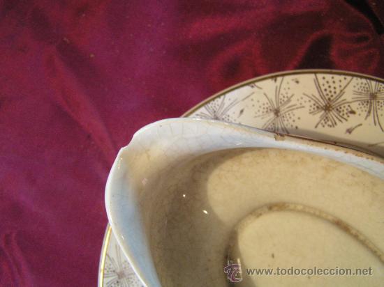 Antig&uuml;edades: Plato y Salsera de Pickman - Foto 3