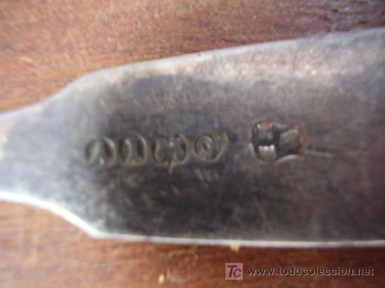 Antig&uuml;edades: Cucharilla Plata Inglesa - Foto 6