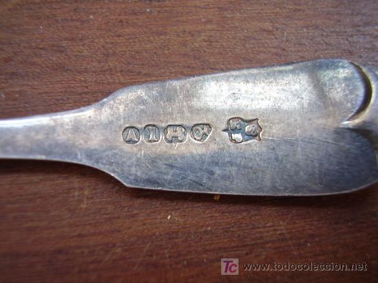 Antig&uuml;edades: Cucharilla Plata Inglesa - Foto 5