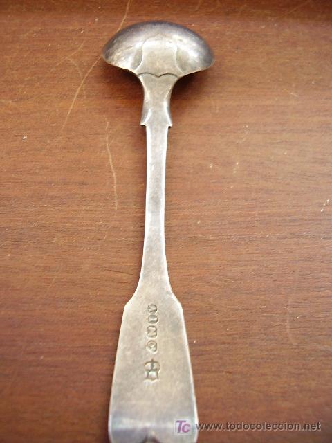 Antig&uuml;edades: Cucharilla Plata Inglesa - Foto 4