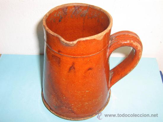Antig&uuml;edades: JARRA ANTIGUA DE BARRO - Foto 2