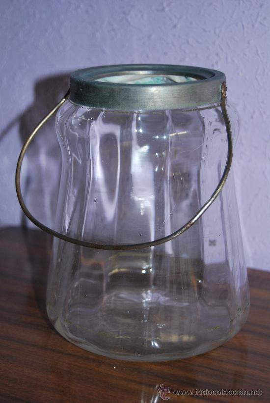Antiguidades: ANTIGUA GALLETERA DE CRISTAL