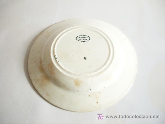 Antig&uuml;edades: Plato de Pickman y Cia. Sevilla. - Foto 2
