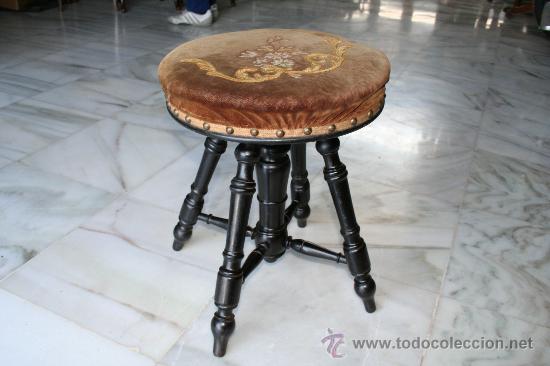 Antig&uuml;edades: TABURETE NAPOLEON III, REF. 4180 - Foto 1