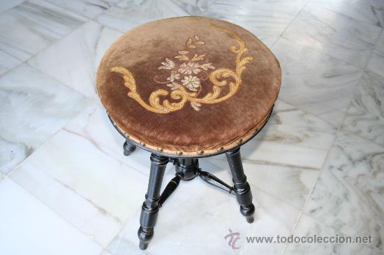 Antig&uuml;edades: TABURETE NAPOLEON III, REF. 4180 - Foto 2