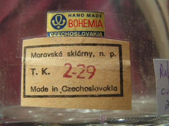 Antig&uuml;edades: Cubitera de Bohemia - Foto 2