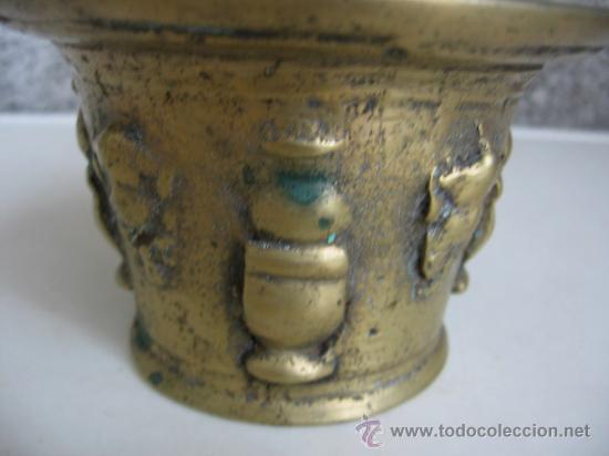 Antig&uuml;edades: ALMIREZ de bronce .. Es muy antiguo - Foto 2