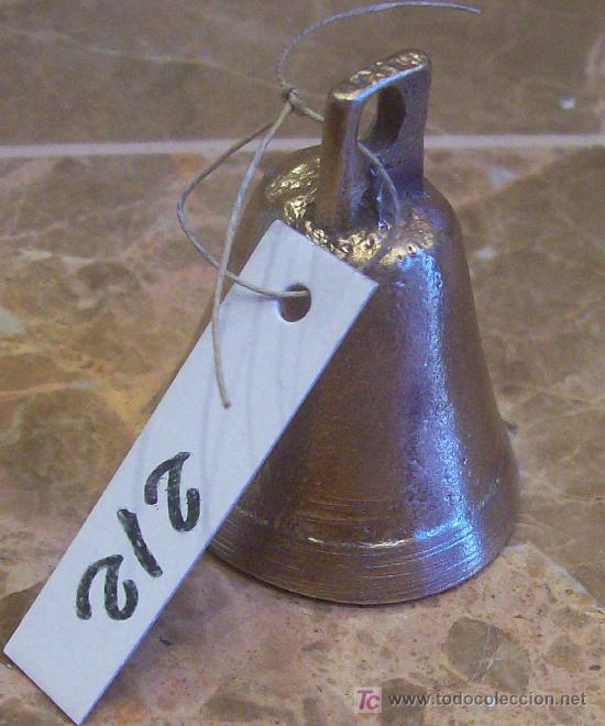 Antig&uuml;edades: ANTIGUA CAMPANILLA DE BRONCE - Foto 1