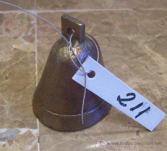 Antig&uuml;edades: ANTIGUA CAMPANILLA DE BRONCE - Foto 1