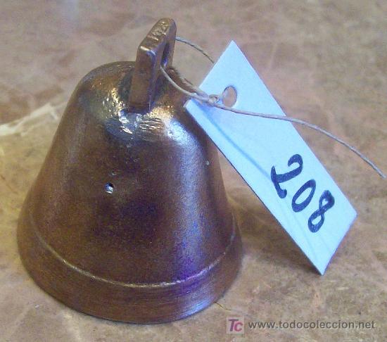 Antig&uuml;edades: ANTIGUA CAMPANILLA DE BRONCE - Foto 1