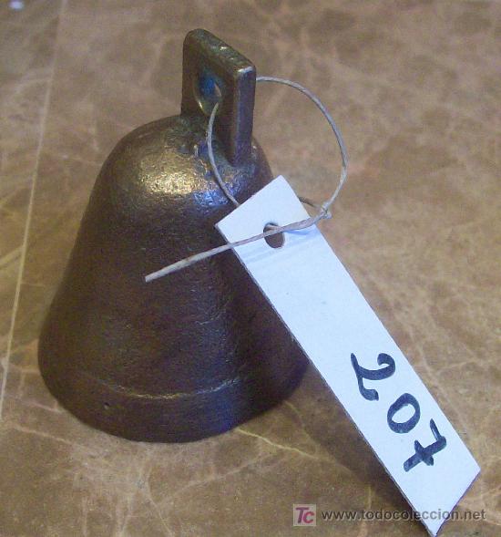 Antig&uuml;edades: ANTIGUA CAMPANILLA DE BRONCE - Foto 1