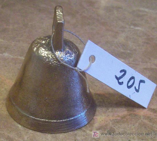 Antig&uuml;edades: ANTIGUA CAMPANILLA DE BRONCE - Foto 1