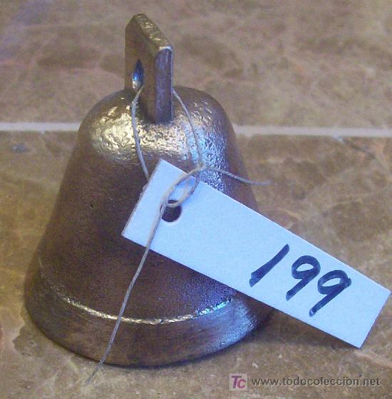 Antig&uuml;edades: ANTIGUA CAMPANILLA DE BRONCE - Foto 1