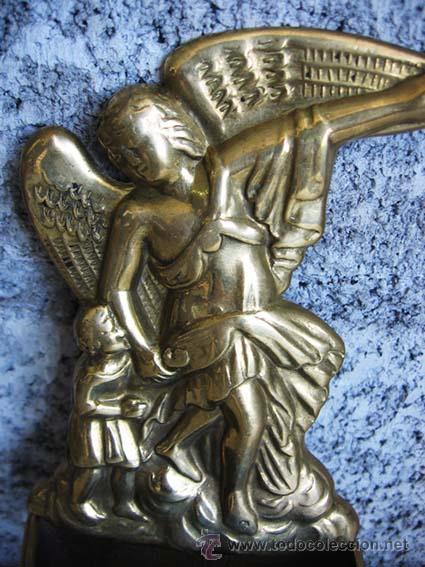 Antig&uuml;edades: BENDITERA de bronce - Foto 2