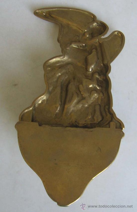 Antig&uuml;edades: BENDITERA de bronce - Foto 3