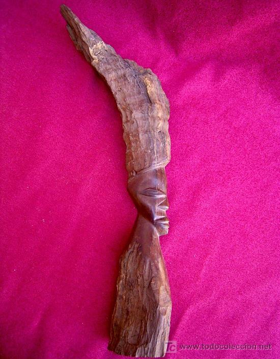 Antig&uuml;edades: CURIOSA TALLA AFRICANA - Foto 1