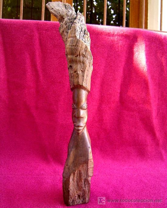Antig&uuml;edades: CURIOSA TALLA AFRICANA - Foto 2