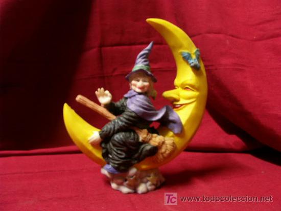 Antig&uuml;edades: bruja sobre luna - Foto 1