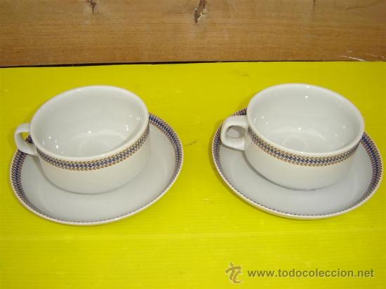 Antig&uuml;edades: 2 tazones porcelanas coimbra - Foto 1