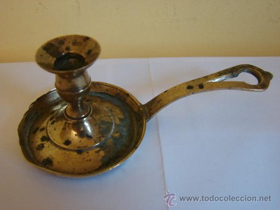 Antig&uuml;edades: PALMATORIA ANTIGUA DE BRONCE - Foto 1