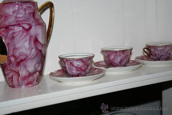 Antig&uuml;edades: elegante y antiguo juego de cafe - Foto 3
