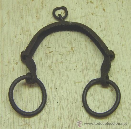 Antig&uuml;edades: MORRAL &oacute; MORRETE ANTIGUO DE CABALLO - Foto 1