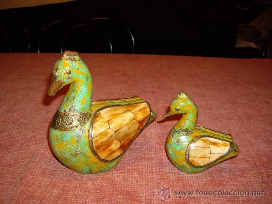 Antig&uuml;edades: PATOS DE MADERA - Foto 2
