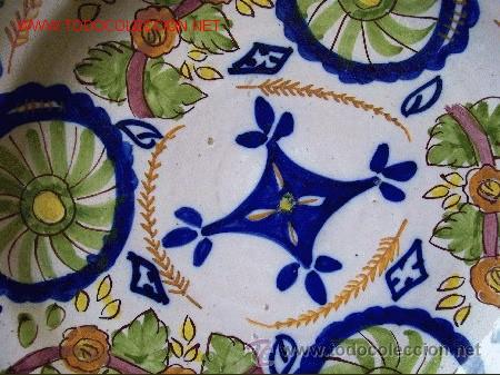 Antig&uuml;edades: GRAN PLATO DE CERAMICA - Foto 3
