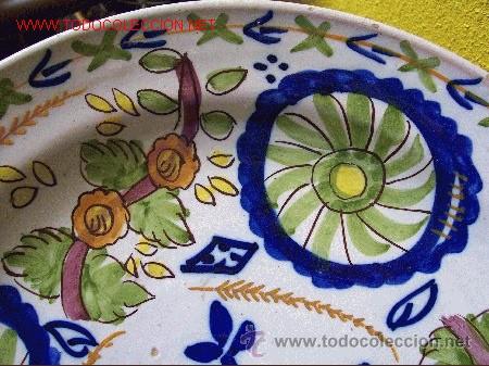 Antig&uuml;edades: GRAN PLATO DE CERAMICA - Foto 4