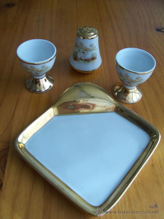 Antig&uuml;edades: JUEGO DE PORCELANA - Foto 2