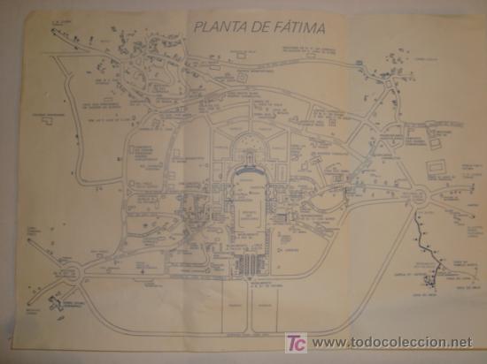 Antig&uuml;edades: plano de la planta de fatima - Foto 1
