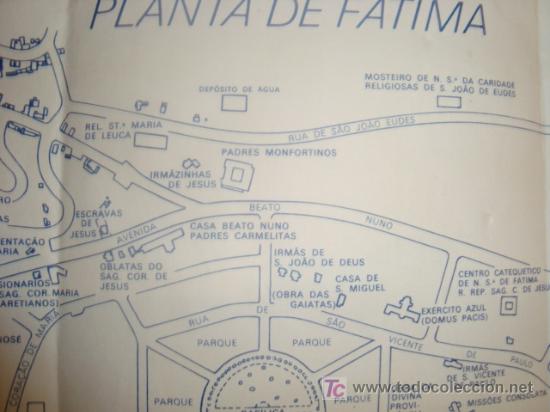 Antig&uuml;edades: plano de la planta de fatima - Foto 2